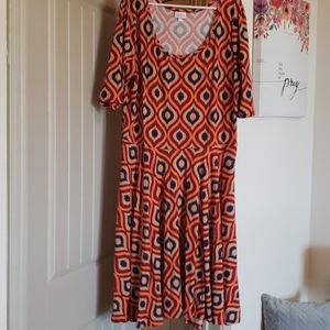 3xl Lularoe Nicole dress